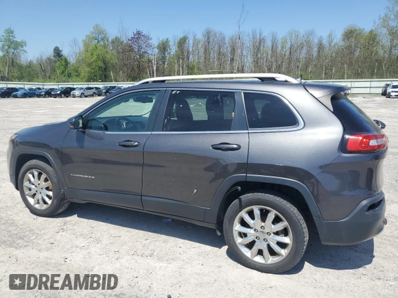 2017 Jeep Cherokee Limited z VIN 1C4PJLDB5HW521958, wystawiony jako Copart lot #56603665 z przebiegiem 129 357 mil mil oraz Czysty tytuł • Clean title. Historia ofert i sprzedaży dostępna na DreamBid. Obrazek 2.