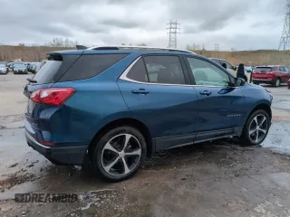 2020 Chevrolet Equinox LT z VIN 2GNAXVEX6L6153438, wystawiony jako Copart lot #52801875 z przebiegiem 96 183 mil mil oraz Szkoda całkowita • Salvage title. Historia ofert i sprzedaży dostępna na DreamBid. Obrazek 3.