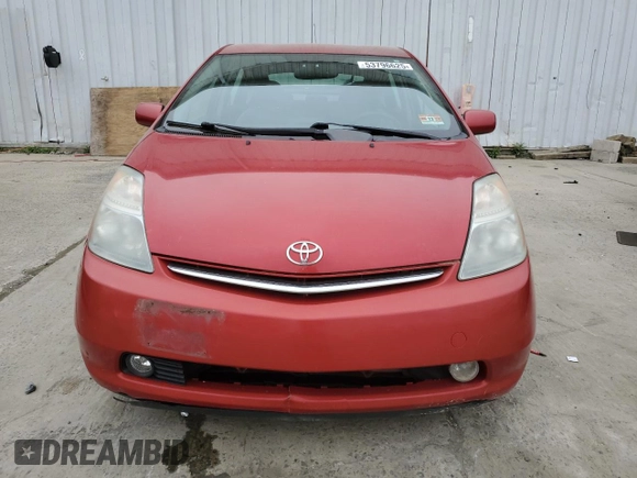 2007 Toyota Prius with VIN JTDKB20U273239477, listed as a Copart auction lot 53796625 with Not Provided miles and Salvage Title. Bid and sale history available at DreamBid. Image 5.