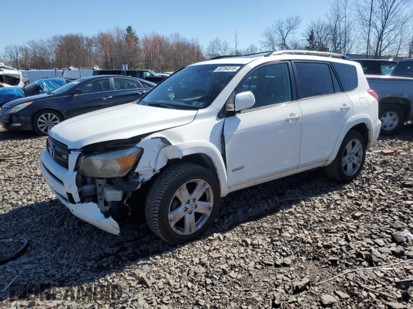 2007 Toyota RAV4 Sport with VIN JTMBK32V275026447, listed as a Copart auction lot 50764515 with 139,184 mi miles and Salvage Title. Bid and sale history available at carsss.com. Image 1.