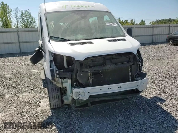2019 Ford Transit Passenger XL with VIN 1FBZX2CM2KKB60969, listed as a Copart auction lot 71937604 with 114,827 mi miles and Salvage Title. Bid and sale history available at carsss.com. Image 12.