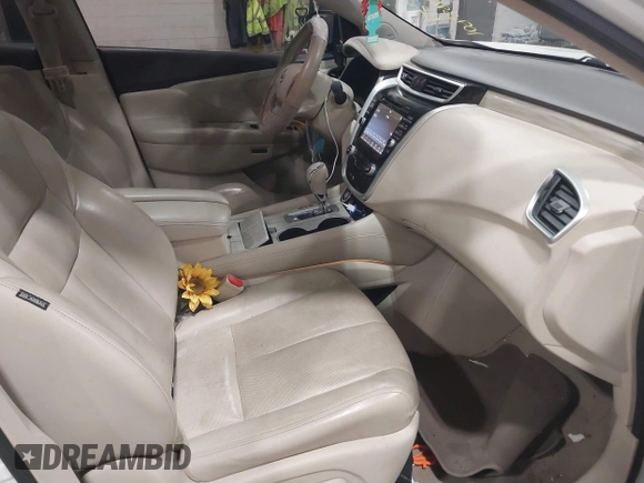 2015 Nissan Murano Platinum with VIN 5N1AZ2MH0FN284971, listed as a IAAI auction lot 41825061 with 108,391 mi miles and . Bid and sale history available at DreamBid. Image 5.