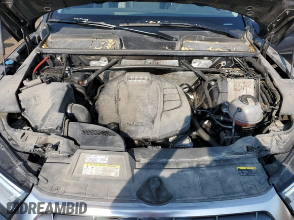 2018 Audi Q5 Premium with VIN WA1ANAFY7J2246066, listed as a Copart auction lot 59571795 with 131,626 mi miles and Salvage title. Bid and sale history available at DreamBid. Image 12.