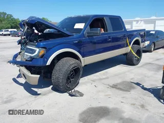 2010 Ford F-150 XL with VIN 1FTFW1EV7AKC34838, listed as a IAAI auction lot 41962185 with 141,456 mi miles. Bid and sale history available at carsss.com. Image 18.