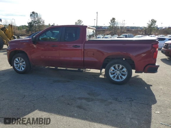 2020 Chevrolet Silverado 1500 Custom with VIN 1GCRWBEH0LZ311492, listed as a Copart auction lot 87042804 with 112,551 mi miles and Salvage Title. Bid and sale history available at carsss.com. Image 2.