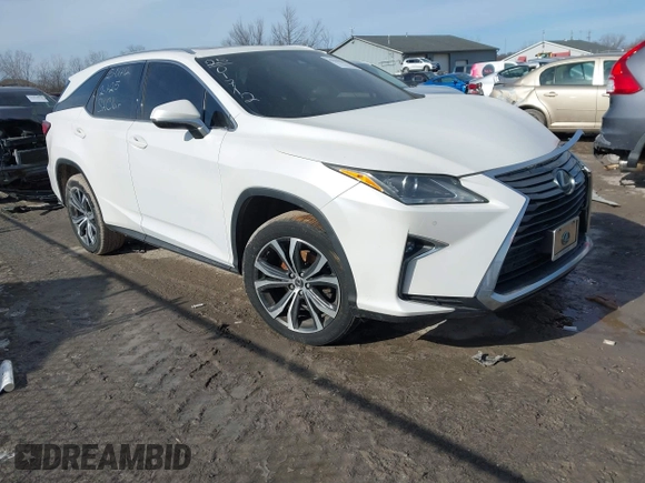 2018 Lexus RX 350L Premium z VIN JTJDZKCAXJ2005488, wystawiony jako IAAI lot #41509043 z przebiegiem 151 814 mil mil oraz . Historia ofert i sprzedaży dostępna na DreamBid. Obrazek 1.