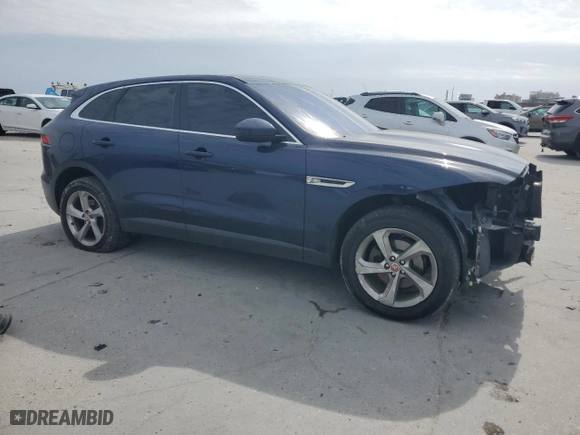 2020 Jaguar F-PACE 25t Premium with VIN SADCJ2FX2LA631362, listed as a Copart auction lot 46806925 with 115,697 mi miles and Salvage Title. Bid and sale history available at carsss.com. Image 4.