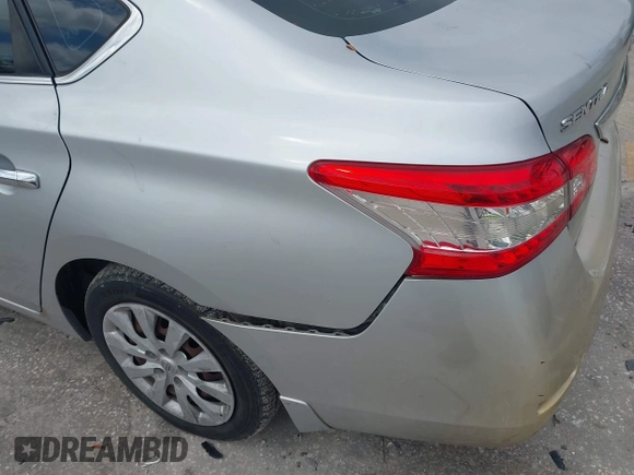 2014 Nissan Sentra S with VIN 3N1AB7AP5EY312737, listed as a IAAI auction lot 41655475 with 165,905 mi miles and . Bid and sale history available at DreamBid. Image 12.