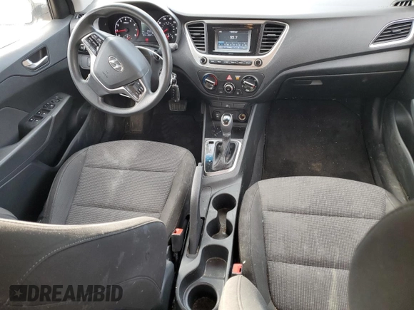 2018 Hyundai Accent SEL with VIN 3KPC24A39JE026905, listed as a Copart auction lot 43460564 with 120,657 mi miles. Bid and sale history available at carsss.com. Image 8.