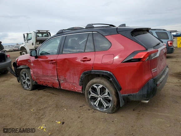 2022 Toyota RAV4 Prime XSE with VIN JTMFB3FV7ND091681, listed as a Copart auction lot 45671395 with NaN miles and Salvage Title. Bid and sale history available at carsss.com. Image 2.