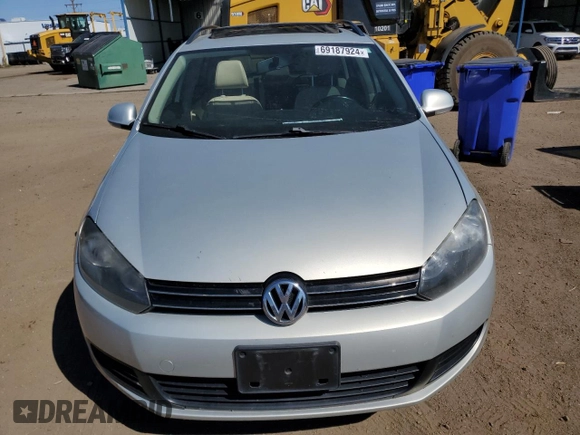 2011 Volkswagen Jetta SportWagen TDI with VIN 3VWPL7AJ2BM661581, listed as a Copart auction lot 69187924 with 133,097 mi miles and Salvage Title. Bid and sale history available at carsss.com. Image 5.