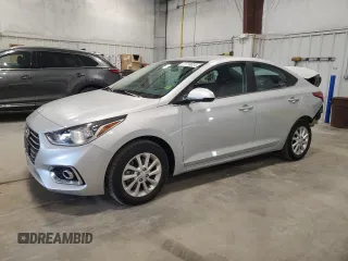 2022 Hyundai Accent SE with VIN 3KPC24A6XNE189773, listed as a Copart auction lot 77770024 with 21,414 mi miles and Salvage Title. Bid and sale history available at carsss.com. Image 1.
