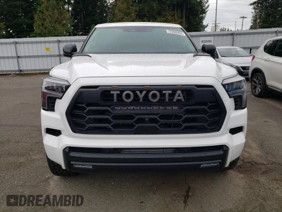 2023 Toyota Sequoia SR5 with VIN 7SVAAABA6PX013064, listed as a Copart auction lot 72990084 with 12,342 mi miles and Salvage Title. Bid and sale history available at carsss.com. Image 5.
