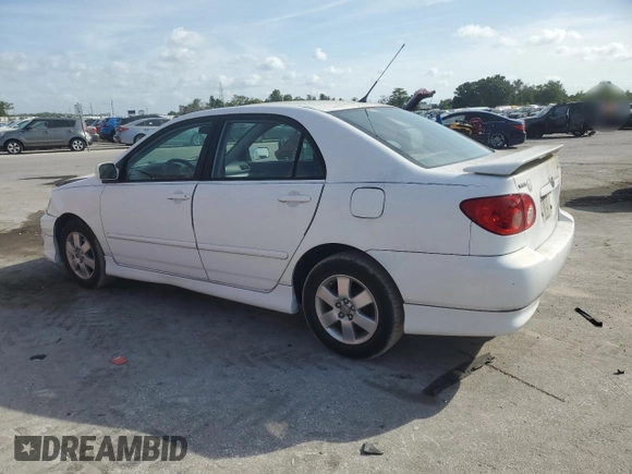 2008 Toyota Corolla CE with VIN 1NXBR32E58Z996548, listed as a Copart auction lot 54140345 with 157,157 mi miles and Salvage Title. Bid and sale history available at DreamBid. Image 2.