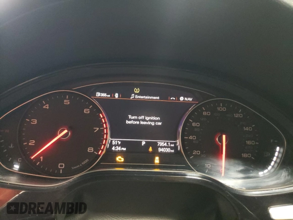 2017 Audi A8 z VIN WAU44AFD2HN014533, wystawiony jako Copart lot #46684705 z przebiegiem 94 030 mil mil oraz Szkody całkowita. Historia ofert i sprzedaży dostępna na DreamBid. Obrazek 9.