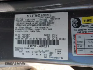 2010 Ford Fusion SEL with VIN 3FAHP0JG7AR202383, listed as a IAAI auction lot 41858848 with 93,842 mi miles and . Bid and sale history available at DreamBid. Image 9.