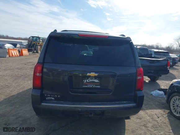 2016 Chevrolet Tahoe LTZ with VIN 1GNSKCKC7GR475458, listed as a IAAI auction lot 41831124 with 95,554 mi miles. Bid and sale history available at carsss.com. Image 16.