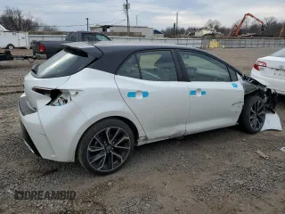 2020 Toyota Corolla Hatchback XSE with VIN JTNC4RBE4L3100809, listed as a Copart auction lot 46542395 with 40,422 mi miles and Salvage Title. Bid and sale history available at carsss.com. Image 3.