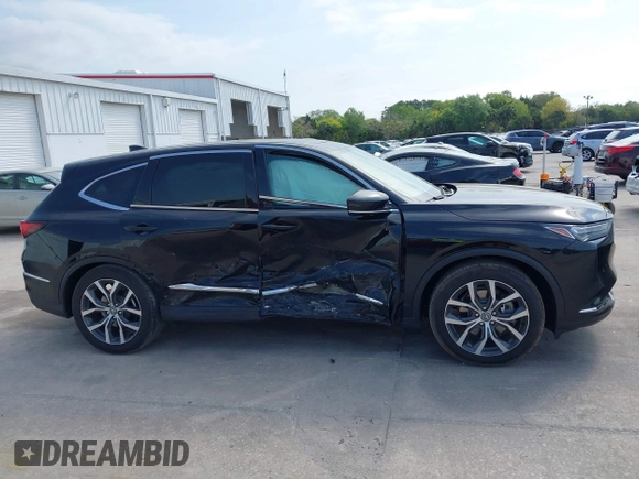 2023 Acura MDX w/Technology Package with VIN 5J8YD9H42PL003124, listed as a IAAI auction lot 41832413 with 24,541 mi miles. Bid and sale history available at carsss.com. Image 13.