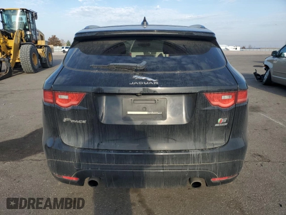 2019 Jaguar F-Pace S with VIN SADCM2FV3KA352927, listed as a Copart auction lot 49069735 with 83,317 mi miles and Salvage Title. Bid and sale history available at DreamBid. Image 6.
