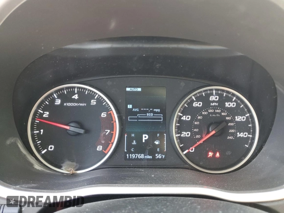 2020 Mitsubishi Eclipse Cross ES with VIN JA4AT3AA2LZ006140, listed as a Copart auction lot 48213035 with 119,768 mi miles and Salvage title. Bid and sale history available at DreamBid. Image 9.