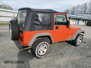 2006 Jeep Wrangler SE with VIN 1J4FA29186P751887, listed as a Copart auction lot 52830455 with 113,325 mi miles and Clean Title. Bid and sale history available at carsss.com. Image 3.