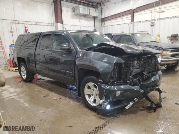 2017 Chevrolet Silverado 1500 LT with VIN 1GCVKREC0HZ397918, listed as a Copart auction lot 41378435 with 126,305 mi miles and Non Repairable. Bid and sale history available at carsss.com. Image 4.