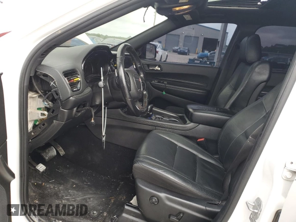 2021 Dodge Durango GT with VIN 1C4RDHDG0MC740413, listed as a Copart auction lot 61187195 with 123,908 mi miles and Salvage title. Bid and sale history available at DreamBid. Image 7.