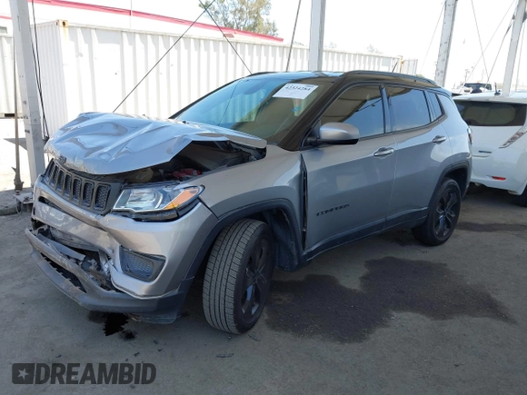 2019 Jeep Compass Latitude with VIN 3C4NJDBB4KT754484, listed as a IAAI auction lot 42324284 with 85,637 mi miles and . Bid and sale history available at DreamBid. Image 17.