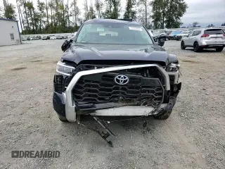 2022 Toyota Tundra Limited Hybrid with VIN 5TFJC5DB4NX008945, listed as a Copart auction lot 71315034 with 10,500 mi miles and Salvage title. Bid and sale history available at DreamBid. Image 10.