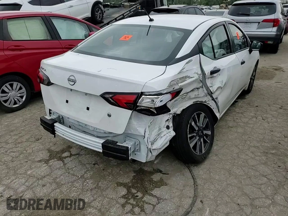 2024 Nissan Versa S with VIN 3N1CN8DV4RL874244, listed as a Copart auction lot 67565994 with 6,761 mi miles and Salvage Title. Bid and sale history available at DreamBid. Image 11.