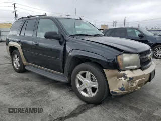 2007 Chevrolet TrailBlazer LT with VIN 1GNES13MX72150563, listed as a Copart auction lot 51182455 with 166,333 mi miles and Salvage Title. Bid and sale history available at carsss.com. Image 4.