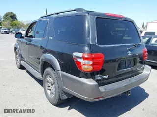 2004 Toyota Sequoia SR5 with VIN 5TDZT34A54S217565, listed as a IAAI auction lot 41968673 with 162,358 mi miles. Bid and sale history available at carsss.com. Image 3.