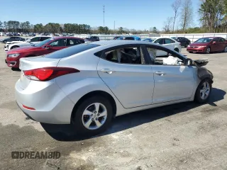 2014 Hyundai Elantra SE with VIN 5NPDH4AE1EH466624, listed as a Copart auction lot 50039175 with Not Provided miles and Salvage Title. Bid and sale history available at DreamBid. Image 3.