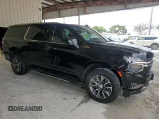 2022 Chevrolet Suburban LS with VIN 1GNSCBKD3NR267199, listed as a Copart auction lot 61385414 with 59,235 mi miles and Non Repairable. Bid and sale history available at DreamBid. Image 4.