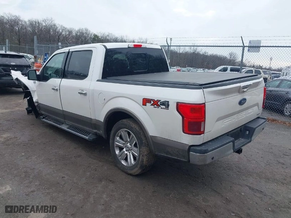2018 Ford F-150 XL with VIN 1FTEW1EG6JFD02598, listed as a IAAI auction lot 41482870 with 1 mi miles. Bid and sale history available at carsss.com. Image 3.