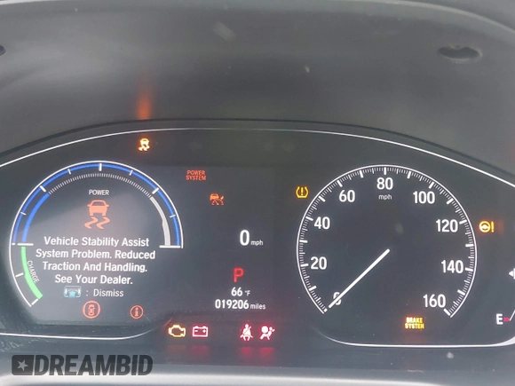 2021 Honda Accord Touring with VIN 1HGCV3F99MA020450, listed as a IAAI auction lot 42194371 with 19,206 mi miles and . Bid and sale history available at DreamBid. Image 7.
