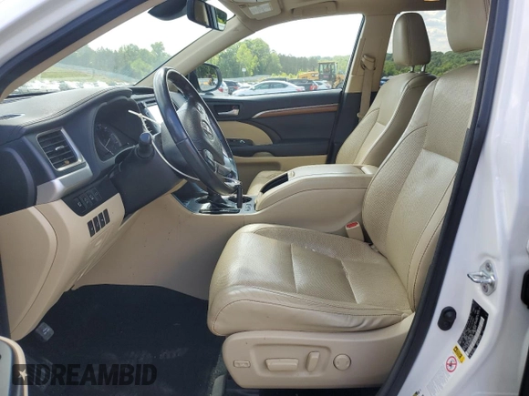 2017 Toyota Highlander Limited with VIN 5TDYZRFH6HS219547, listed as a Copart auction lot 55487995 with 129,617 mi miles and Salvage title. Bid and sale history available at DreamBid. Image 7.