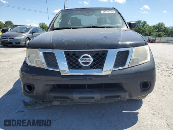 2013 Nissan Frontier S with VIN 1N6BD0CT7DN761004, listed as a Copart auction lot 58034955 with 192,511 mi miles and Salvage title. Bid and sale history available at DreamBid. Image 5.