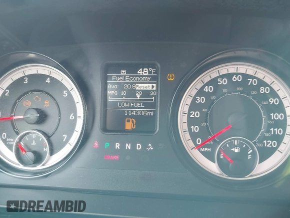 2017 Ram 1500 Express with VIN 1C6RR7FGXHS733903, listed as a IAAI auction lot 41666749 with 114,306 mi miles and . Bid and sale history available at DreamBid. Image 7.