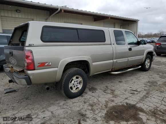 2003 Chevrolet Silverado 1500 LS with VIN 1GCEK19T13E197433, listed as a Copart auction lot 51218665 with 153,797 mi miles and Salvage Title. Bid and sale history available at carsss.com. Image 3.