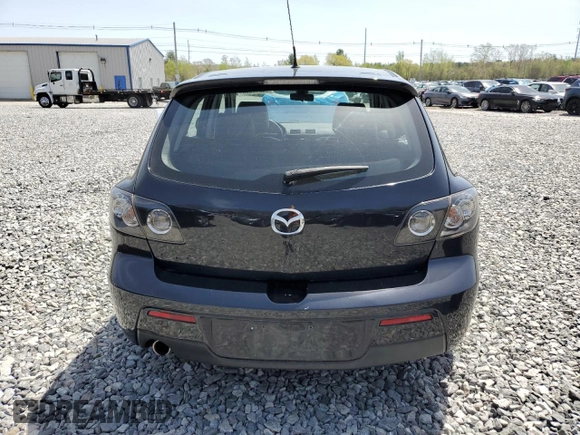 2008 Mazda 3 s GT *Ltd Avail* with VIN JM1BK344081818402, listed as a Copart auction lot 55212855 with 167,934 mi miles and Clean Title. Bid and sale history available at carsss.com. Image 6.