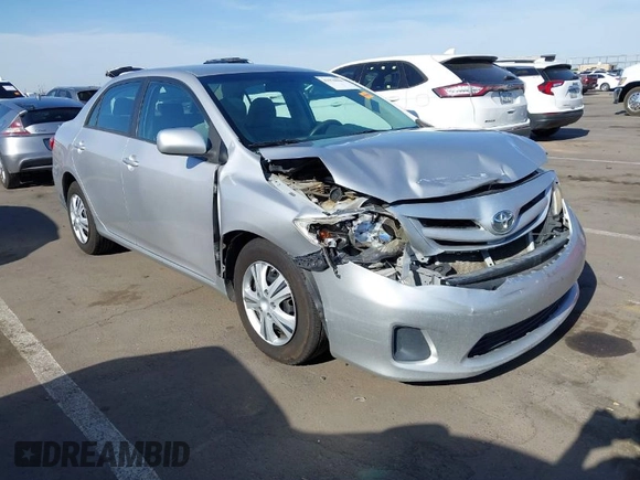 2011 Toyota Corolla L with VIN 2T1BU4EE7BC566402, listed as a IAAI auction lot 41970006 with 244,127 mi miles. Bid and sale history available at carsss.com. Image 1.