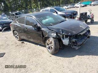 2021 Nissan Sentra SV with VIN 3N1AB8CV7MY223011, listed as a IAAI auction lot 42091408 with 91,079 mi miles and . Bid and sale history available at DreamBid. Image 1.