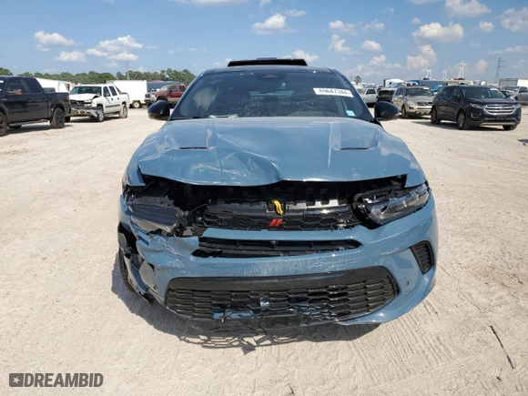 2024 Dodge Hornet R/T Plus with VIN ZACPDFDW6R3A22300, listed as a Copart auction lot 69647344 with 0 mi miles and Salvage Title. Bid and sale history available at carsss.com. Image 5.