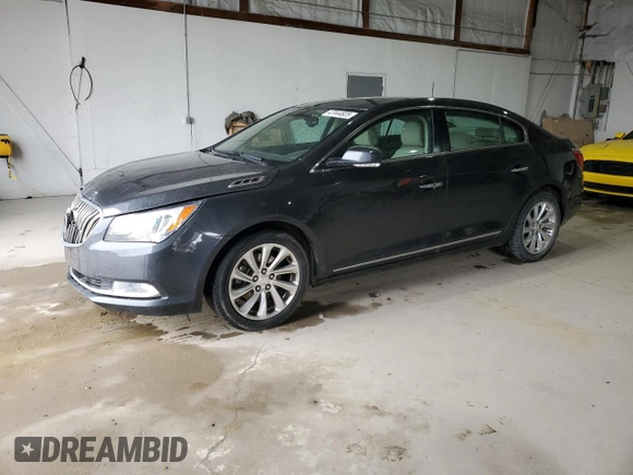 2015 Buick LaCrosse Leather with VIN 1G4GB5G30FF140525, listed as a Copart auction lot 47444925 with 123,862 mi miles and Salvage Title. Bid and sale history available at carsss.com. Image 1.