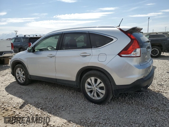 2012 Honda CR-V EX-L with VIN JHLRM4H73CC007681, listed as a Copart auction lot 52778245 with 129,141 mi miles and Salvage Title. Bid and sale history available at carsss.com. Image 2.