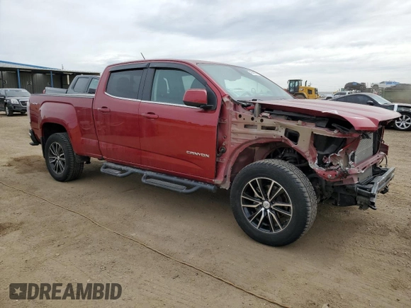 2019 GMC Canyon 4WD SLE with VIN 1GTG6CEN7K1291886, listed as a Copart auction lot 48686655 with 61,979 mi miles and Salvage Title. Bid and sale history available at carsss.com. Image 4.