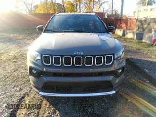 2023 Jeep Compass (RED) Edition with VIN 3C4NJDCN4PT524136, listed as a IAAI auction lot 40840010 with 13,163 mi miles and . Bid and sale history available at carsss.com. Image 12.