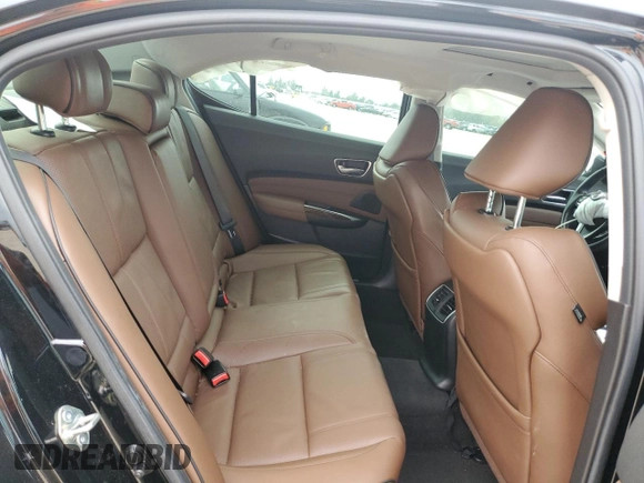 2020 Acura TLX w/Technology Pkg with VIN 19UUB2F48LA001673, listed as a Copart auction lot 86425704 with 38,947 mi miles and Salvage Title. Bid and sale history available at carsss.com. Image 10.